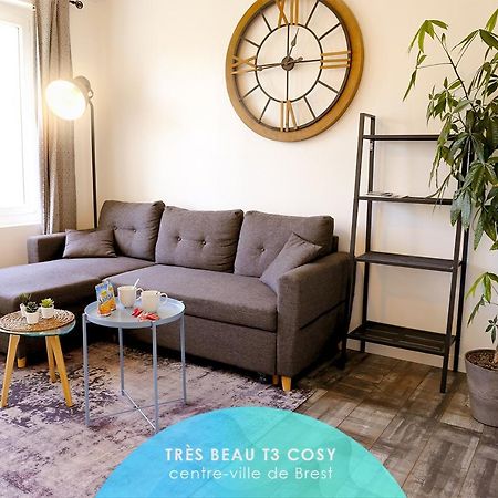 Kailhenn: Joli T3 Cosy, Bien Equipe, Proche Tram Apartment Brest Ngoại thất bức ảnh